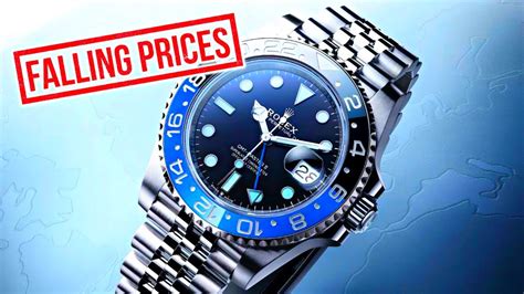 do rolex prices drop in recession|why are Rolex prices falling.